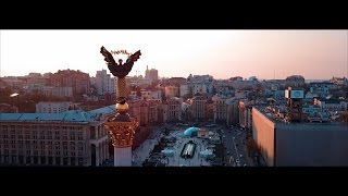 4K DJI MAVIC PRO - POINT OF INTEREST TEST: INDEPENDENCE STATUE, KIEV UA