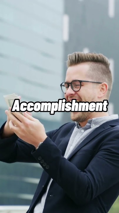 what-does-accomplishment-mean-to-you-youtube