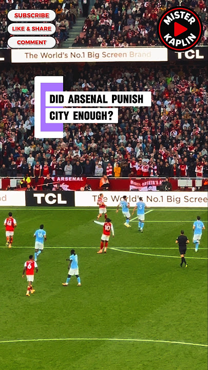 ENJOY THE CITY PUNISHMENT 🔥🔥#arsenal #premierleague #mancity #footballskills #viralfootball #gunners