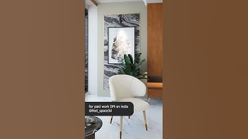 luxurious living room using SketchUp D5 render #3danimation#3dartist #luxurylifestyle#interiordesign