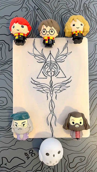 Harry Potter Tattoo Process ✨ | Deathly Hallows Inspired Ink Art #shorts #tattoo