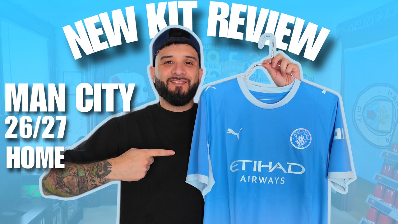 Manchester City Guardiola 26/27ユニフォーム The New Manchester City 2026/27 Home Kit! Guardiola Special