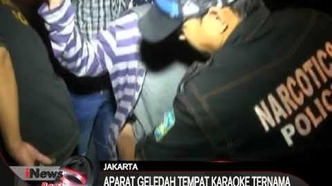 Razia gabungan di tempat karaoke temukan sejumlah narokotika di Jakarta - iNews Pagi 25/02