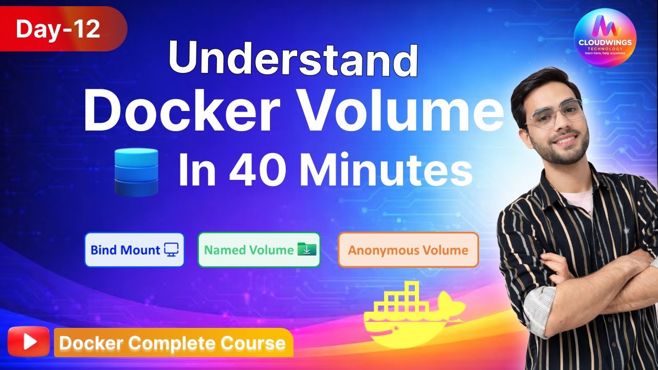 Docker Volumes Tutorial Day-12 | Bind Mount vs Named Volume vs ...
