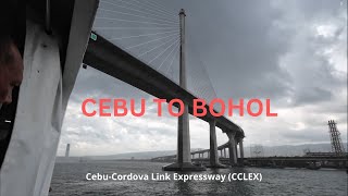 Cebu to Tagbilaran City, Bohol Travel Commute
