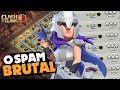 O "SPAM ORGANIZADO" QUE GARANTIU 7 ATAQUES 100% NAS LIGAS! QUEEN WALK + PEBOWITCH | CLASH OF CLANS