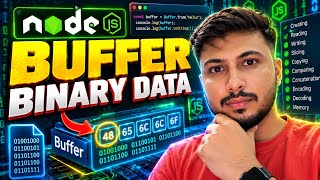 Node.js Buffer Explained 🔥 | Binary Data, Encoding & Memory