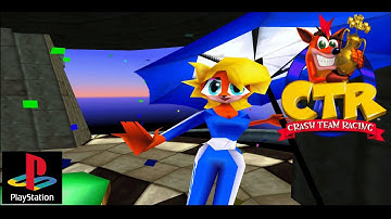 NEW: CTR: Crash Team Racing (PlayStation) 101% Walkthrough 4K - Part 8 (CTR Tokens/Platinum Relics)