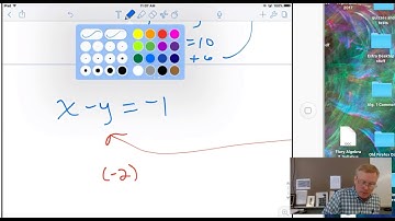 Algebra 1 Ch. 6-2 Substitution