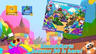 SmashKarts SEASON 20 Toy Wars FULL Review!