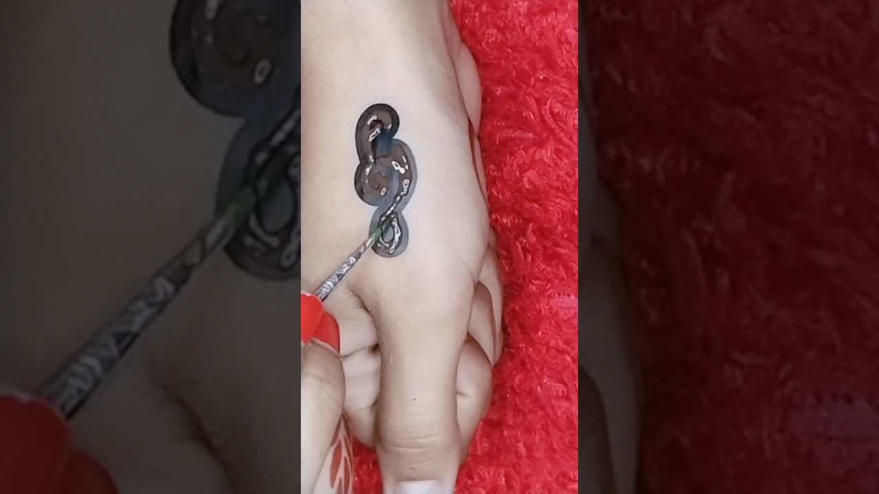 beautiful tattoo sticker design #shorts