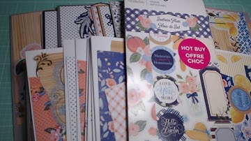 Summer Blues  Peachy Keen Cards ~ Using up a paper pad