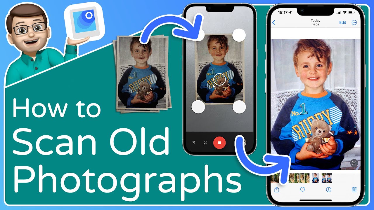 Can you scan an existing photo?