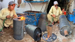 Download Lagu How Handmade Exhaust Mufflers Are Manufactured from Metal Sheets | Complete Silencer Making Process MP3 Download Lagu How Handmade Exhaust Mufflers Are Manufactured from Metal Sheets | Complete Silencer Making Process MP3