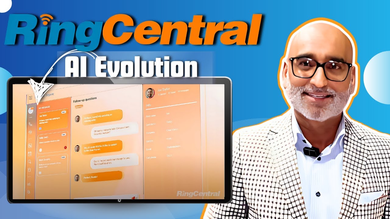 How RingCentral is Transforming Customer Experience with AI Receptionist l Enterprise Connect 2025