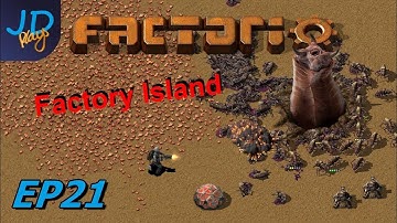 Factorio 0.17 | Factory Island EP21 - Missing bus lanes | Tutorial, Guide, Let