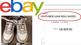 Creepy fan sold my shoes on ebay