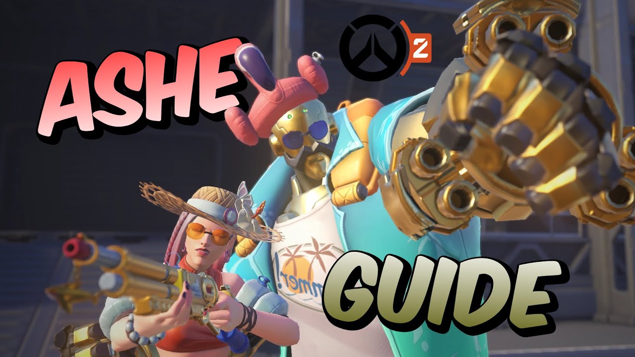 สอนเล่น Ashe และวิธีการฝึกเพื่อใช้งานจริง | Overwatch 2 Ashe Guide ...