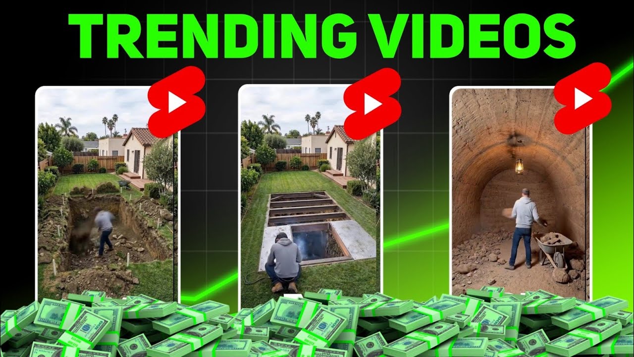 How To Make YouTube Viral Bunker Construction Time-Lapse ! - YouTube