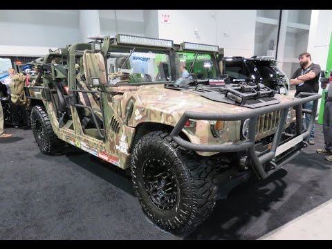 Aftermarket Parts For Your Military Hummer Sema Show Las Vegas