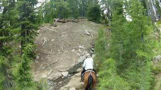 Lost in the West: Trail ride to Green Lakes and Broken Top