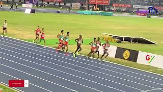 Another gold for Ethiopia 🇪🇹 in men’s 3000m steeplechase final. 13th All African Games. Accra2023.