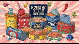 Zombie Survival UK Canned Meat Taste Test Shocks Everyone!