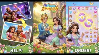 Merge Princess Saga  #merge  screenshot 2