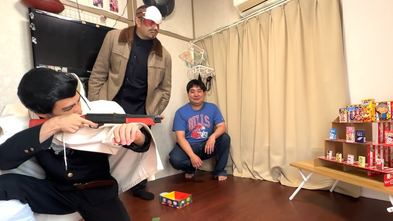 遊びに来た鶴見中尉と尾形百之助