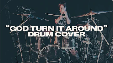 God Turn It Around by Church of the City Drum Cover | 9yr old drummer #johnmilesbrockman