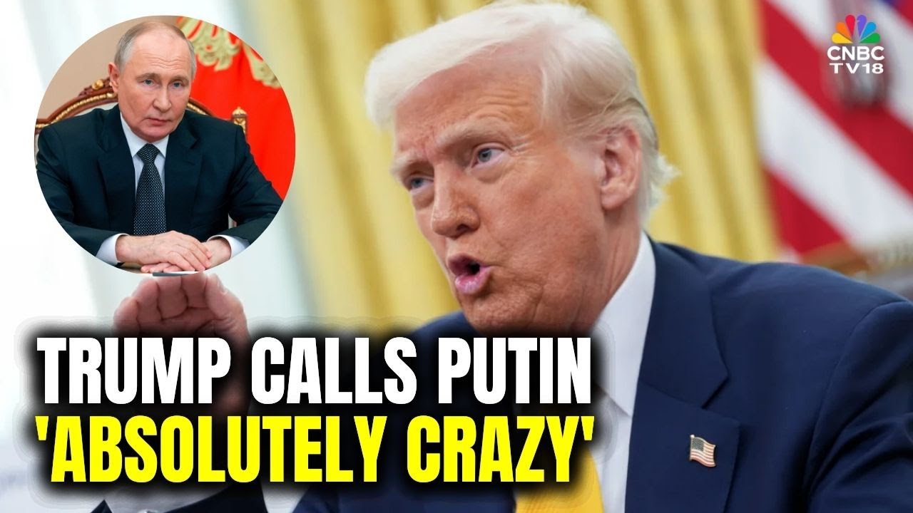  What The Hell Happened To Him Donald Trump Blasts Vladimir Putin Over Ukraine Bombings N18G