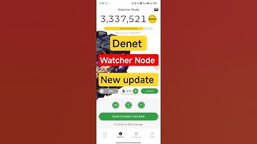Denet Storage New Update Peaq task #watcherNode #peaqMachine
