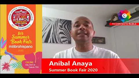 Anibal Anaya en Summer Book Fair 2020