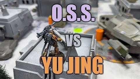 Infinity N5 Battle Report - Aleph Operations Subsection (OSS) vs Yu Jing (Superiority)