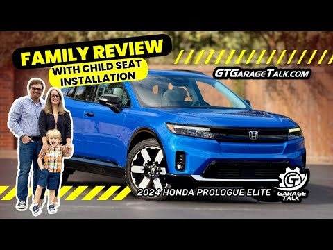 2024 Honda Prologue Elite Family Review with Child Seat Installation
