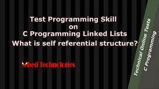 A C Programming question on self referential structure application