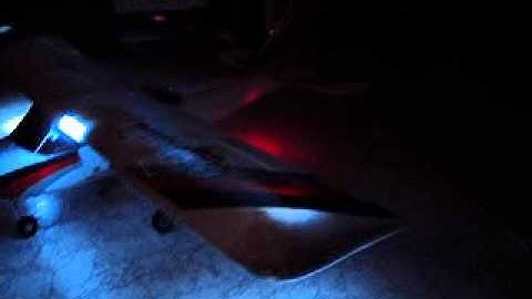 E-Flight Apprentice LED Lighting Test