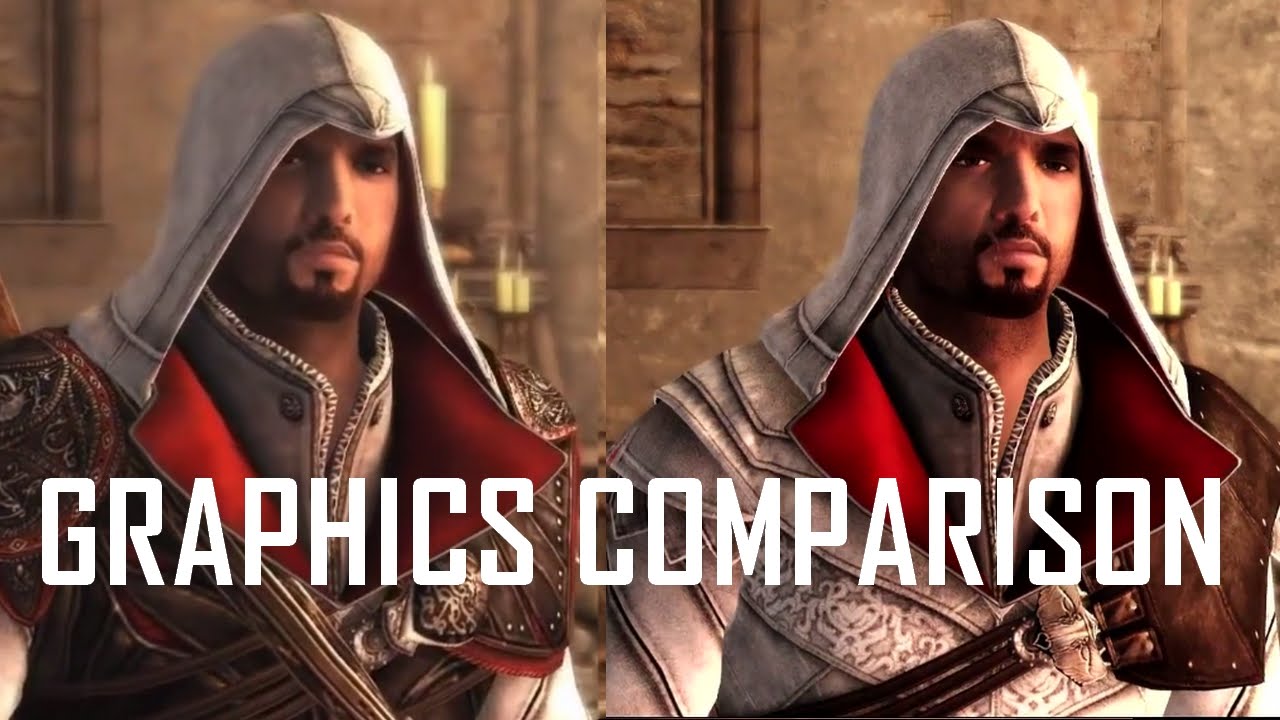 Assassin's Creed 2 The Ezio Collection vs PC Original Graphics Comparison 