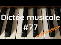 Studio musical vp  dicte musicale 77  intermdiaire