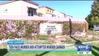 Teen charged with murder for shooting death of man in Santa Maria