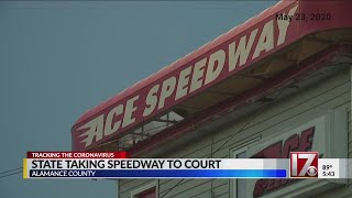 State taking Alamance County speedway to court