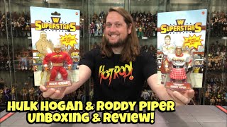 Hulk Hogan & Roddy Piper WWE Superstars Series 6 Unboxing & Review!