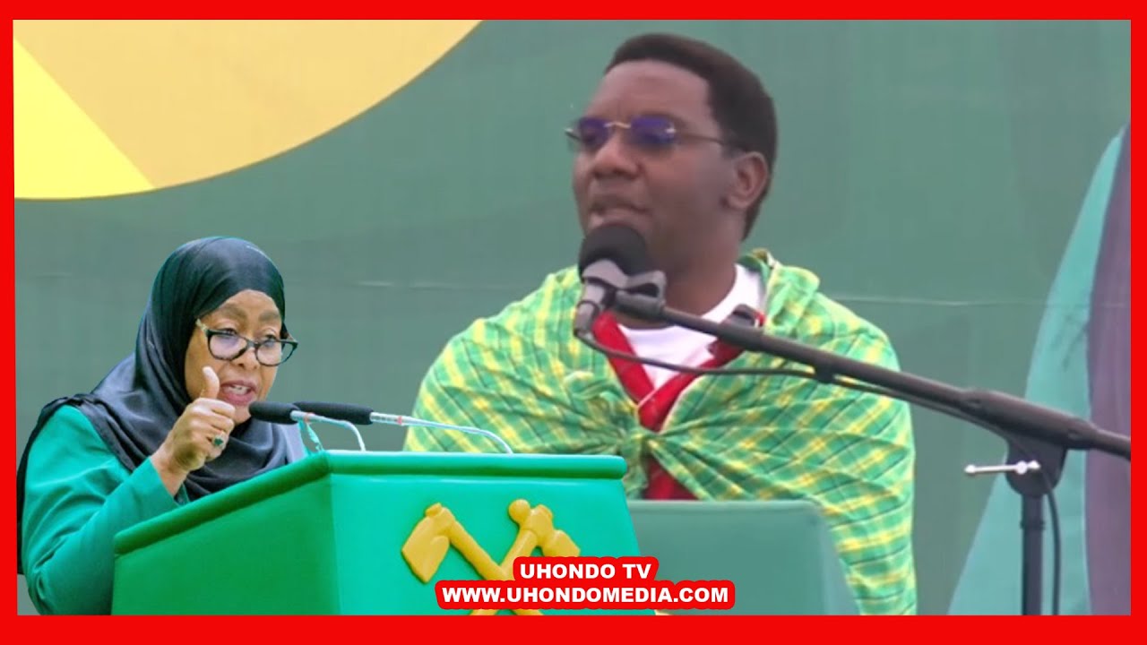 MAKONDA AVURUGWA ATEMA NYONGO MBELE YA RAIS SAMIA 