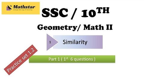 Geometry / similarity / practice set 1. 2
