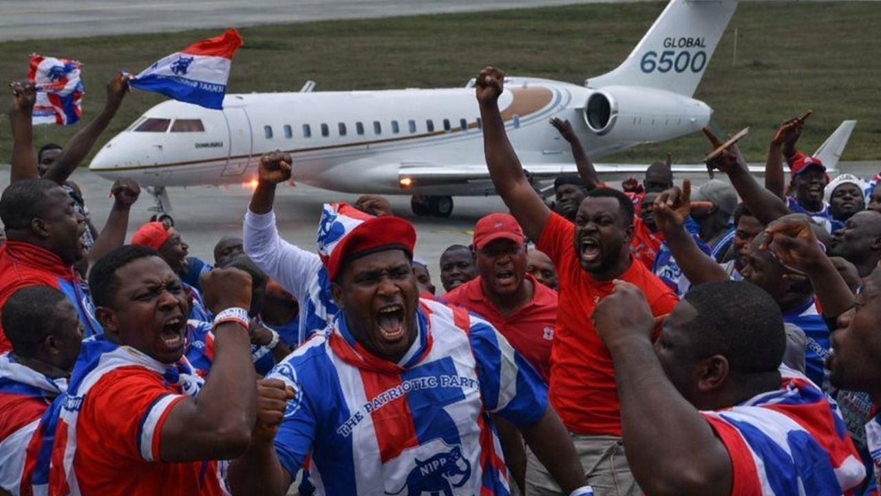 Ibrahim Mahama releases new private jet,some NPP footsoldiers threaten to JAIL him if they win elect