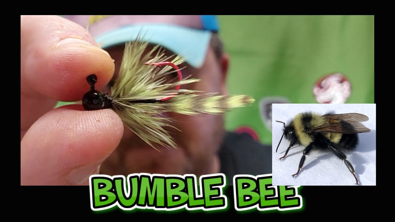 Bumble Bee Crappie Bream Jig tie YouTube