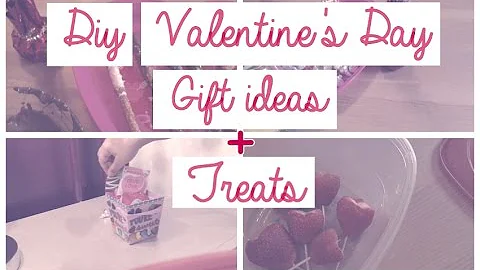 DIY VALENTINES DAY GIFT IDEAS AND TREATS