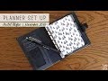 Planner Set Up | Minimalist and Functional | Pocket Filofax Finsbury | Nov 2018