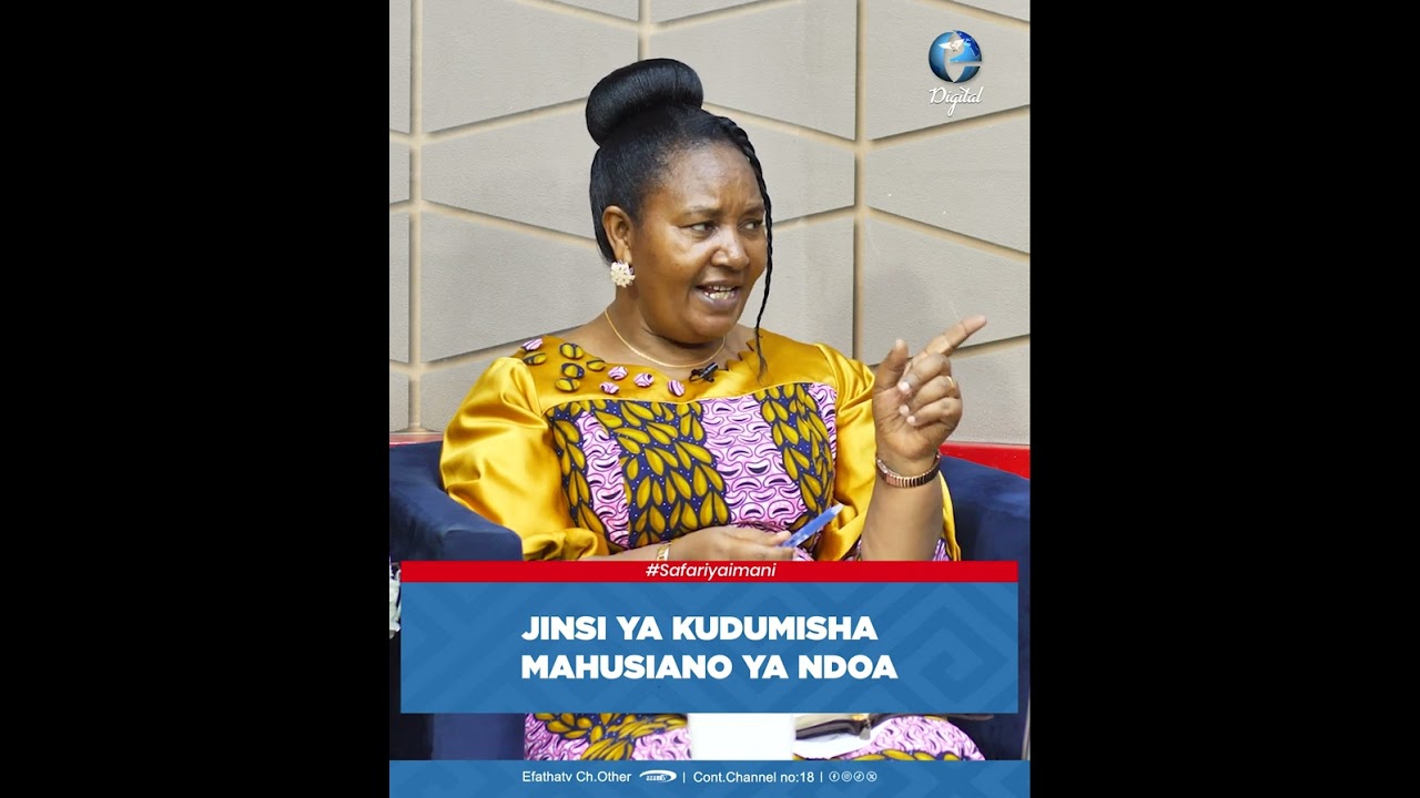 JINSI YA KUDUMISHA NDOA