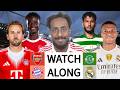 ARSENAL VS SPORTING CP BAYERN MUNICH VS REAL MADRID LIVE WATCHALONG UCL QUARTER FINALS 2ND LEG 